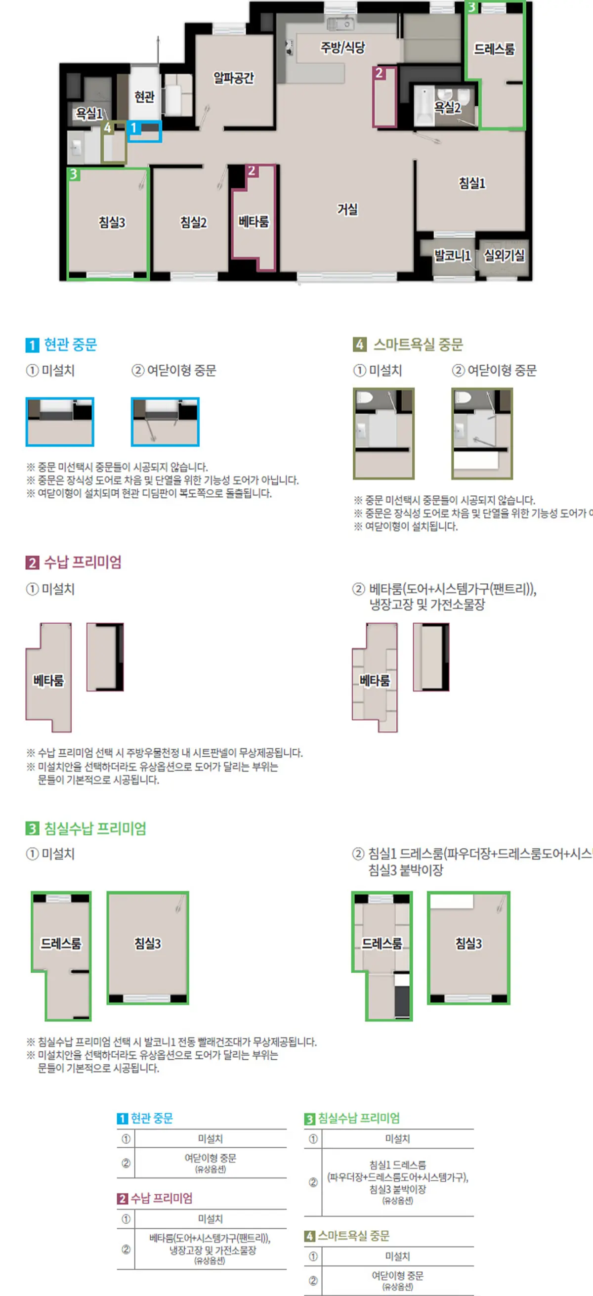 과천 푸르지오 라비엔오 99a타입